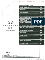 Nissan Infiniti q45 1992 Factory Shop Manual