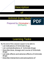 Description of Antiviral Drugs