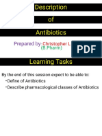 Description of Antibacterial