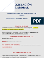Legislación Laboral: Universidad de Pamplona - Ampliación Villa Del Rosario Docente: Diego Luis Coronel Peñuela