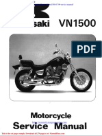 Kawasaki Vn1500!87!99 Service Manual