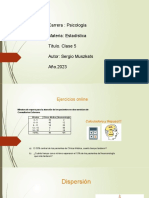 Teoria TP 5 - Medidas de Dispersion