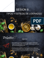 Sesion 8: Tipos Y Estilos de Liderazgo