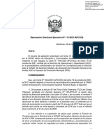 RDE N°113-2021 - Apelación ONGD C.E. Guaman Poma de Ayala PDF
