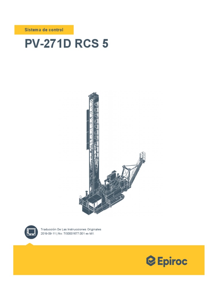 Sistema RCS 5 de Epiroc: Guía de Uso | PDF | Interfaces gráficas de ...