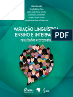 Variação linguística, ensino e interfaces: resultados e propostas