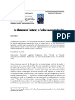 Derecho Administrativo Sancionador Tributario, Mag. Argenis Garcia