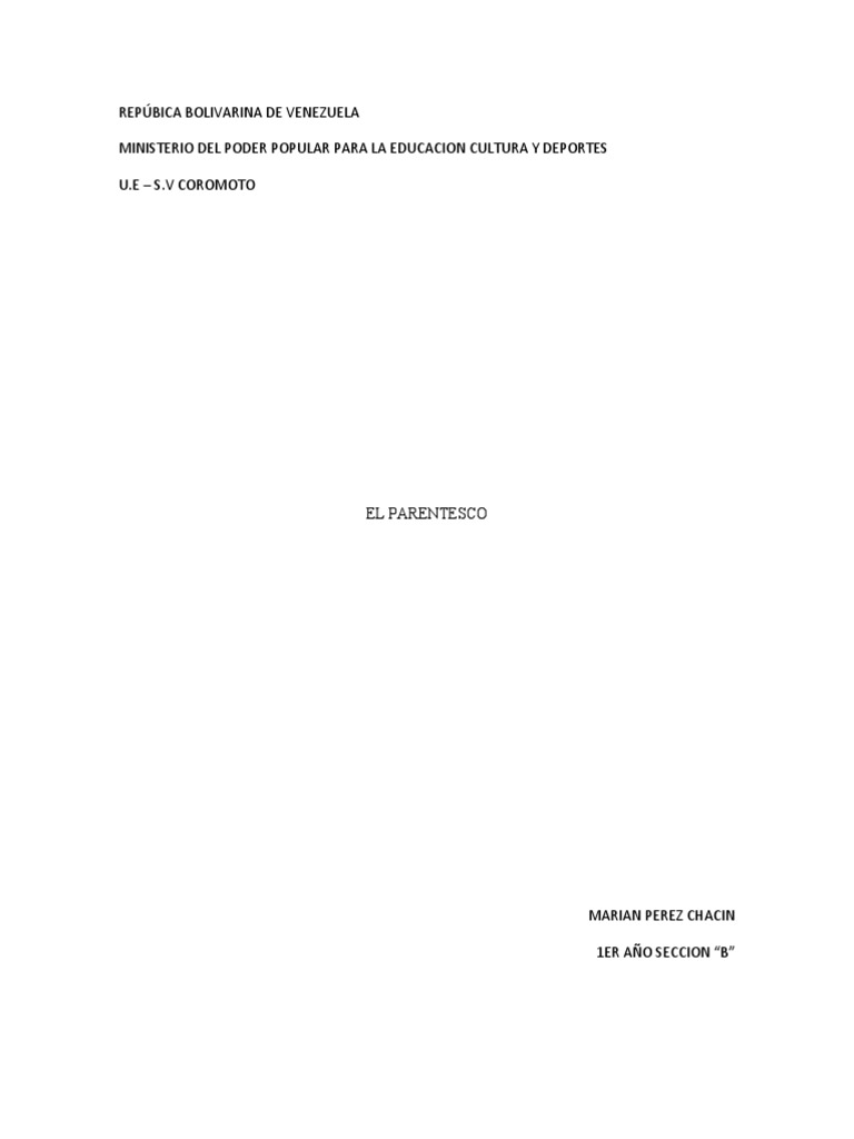 El parentesco pdf parentesco sexualidad