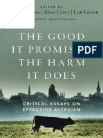 Carol J. Adams, Alice Crary, Lori Gruen - The Good It Promises, The Harm It Does - Critical Essays On Effective Altruism-Oxford University Press (2023)