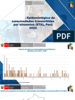 Reporte Epidemiológico ETAs 2019 - 2022