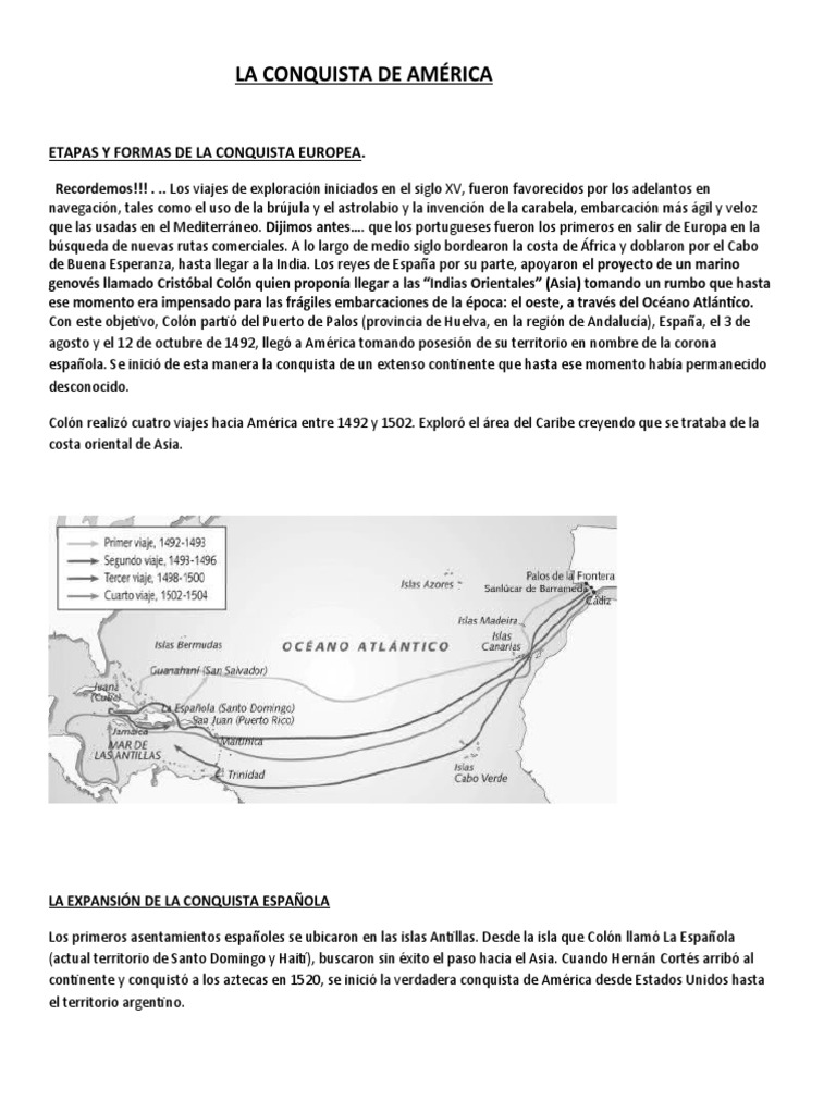 La Conquista de América | PDF