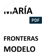 María Fronteras