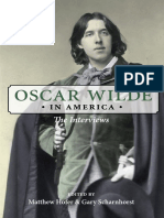 Oscar Wilde: - in America