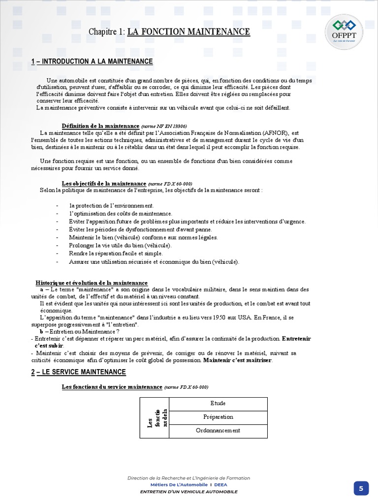 Guide de Maintenance Automobile Essentielle | PDF | Déformation ...