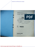 Volvo BM 4600 Spare Parts Catalogue