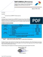 Surat Panggilan Calon Karyawan (I) BUMN PT Pertamina (Persero) Jakarta