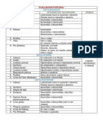 EVALUACIÓN POSTURAL y MARCHA