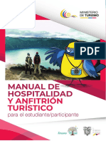 Manual de Hospitalidad: Y Anfitrión Turístico