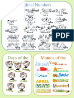Ordinal Numbers-Days-Months