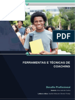 Ferramentas E Técnicas de Coaching: Desafio Profissional