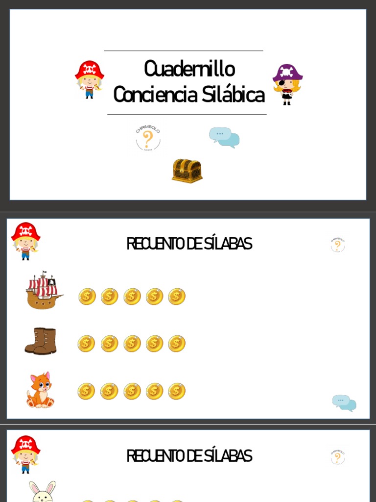 Actividades de Conciencia Silábica | PDF
