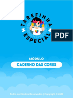 Caderno Das Cores