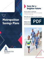 Metropolitan Savings Plans Brochure - APRIL2021