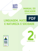 Linguagem, Matemática E Natureza E Socidade: Manual Do Educador