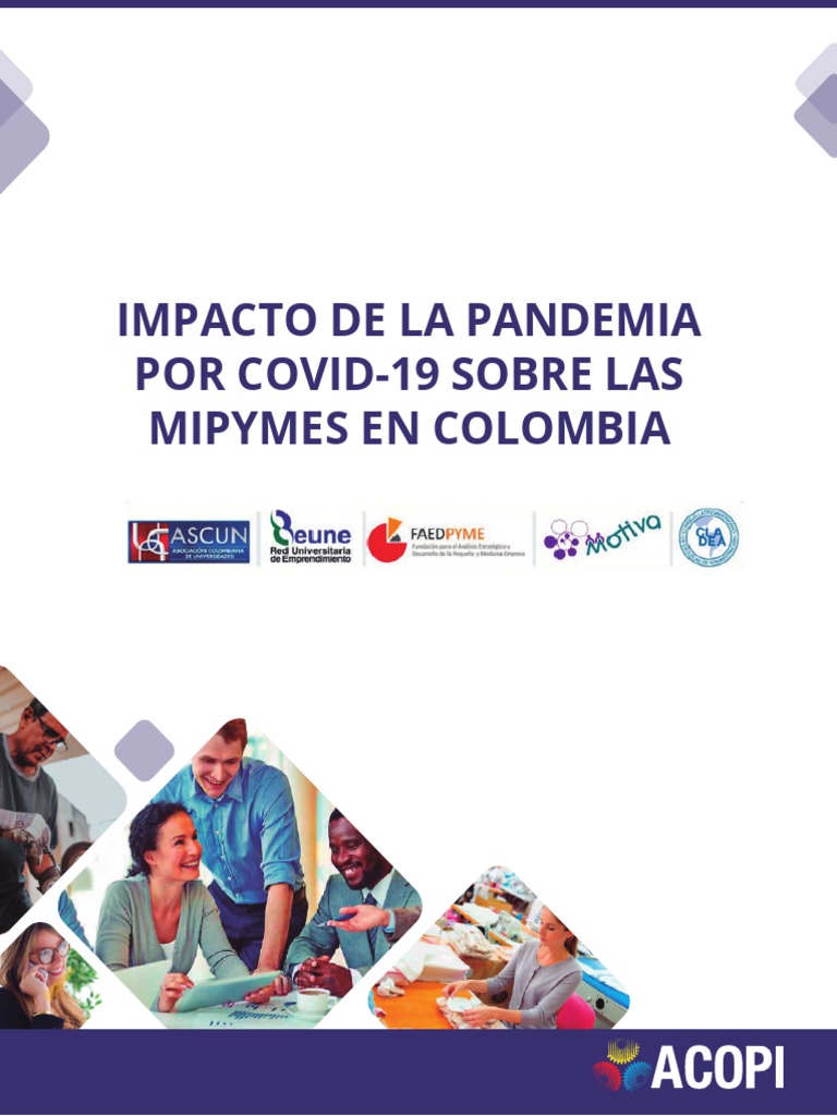 Impacto de La Pandemia Por COVID 19 en Las Mipymes | PDF | Pequeñas y ...