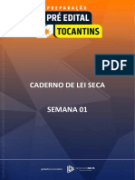 To Pre Edital Dedicacao Delta Caderno de Lei Seca Semana 01