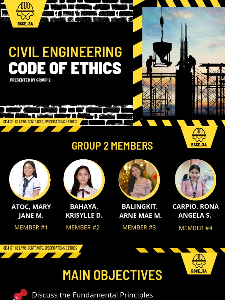 Civil Engineering Ethics Guidelines | PDF | Conflict Of Interest ...