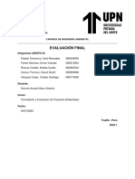 Evaluación Final: Facultad de Ingeniería