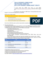 Informasi Daftar Ulang Tahap 1