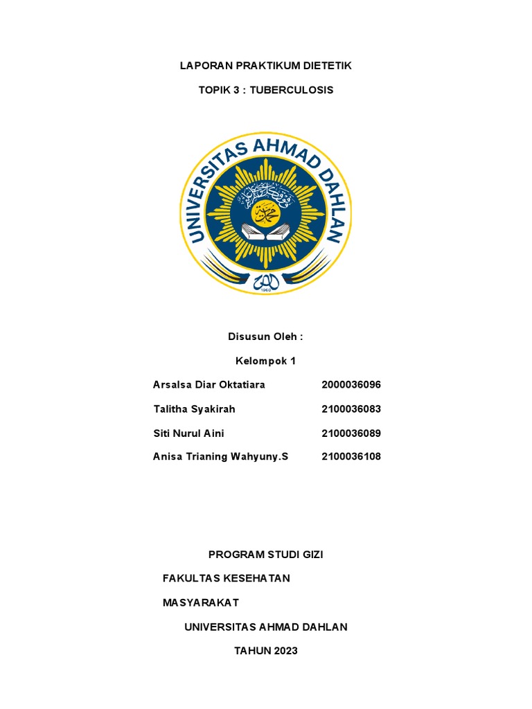 Diet TETP untuk Pasien TBC Anak | PDF