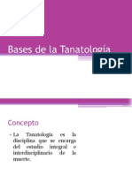 Bases de la Tanatología