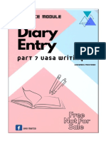 Diary Entry Practice Year 6 Uasa