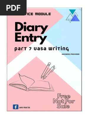 DIARY ENTRY PRACTICE YEAR 6 UASA