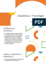 4 Estadística - Psicología