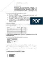 Evaluación Final - FINANZAS 2 - 2023-1