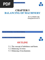 Chapter 5. Balancing of Machinery