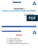 Chapter 3. Force Analysis of Mechanisms