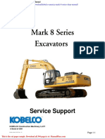 Kobelco America Mark 8 Series Shop Manual