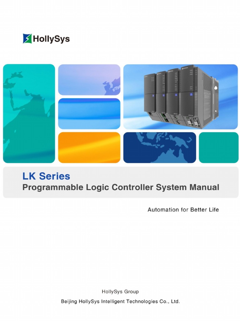 LK 220 Series Programmable Logic Controller System Manual 2018 V1 2