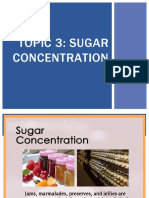 Topic 3 Sugar Concentration