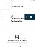 Colonización pedagógica- Jauretche