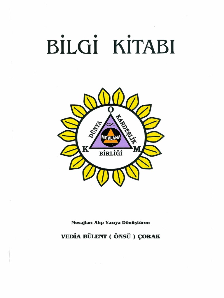 Bilgi Kitabi Vedia Bulent Onsu Corak PDF