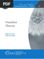 Number Theory (Róbert Freud, Edit Gyarmati)