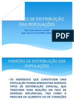 Padrões de Distribuição Das Populações