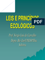 Leis e Princípios Ecológicos