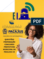 Questões informática Prefeitura de Pacajus - Ce